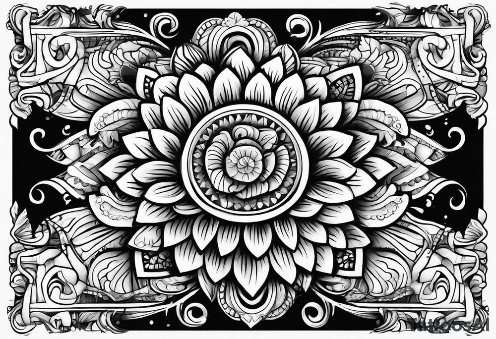 I trust and rely myself tattoo idea