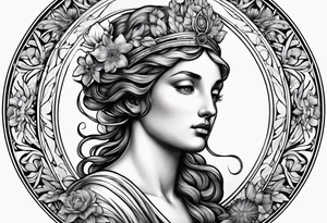 Venus the goddess tattoo idea