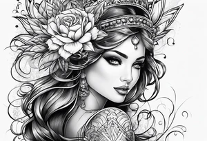 sparkle tattoo idea