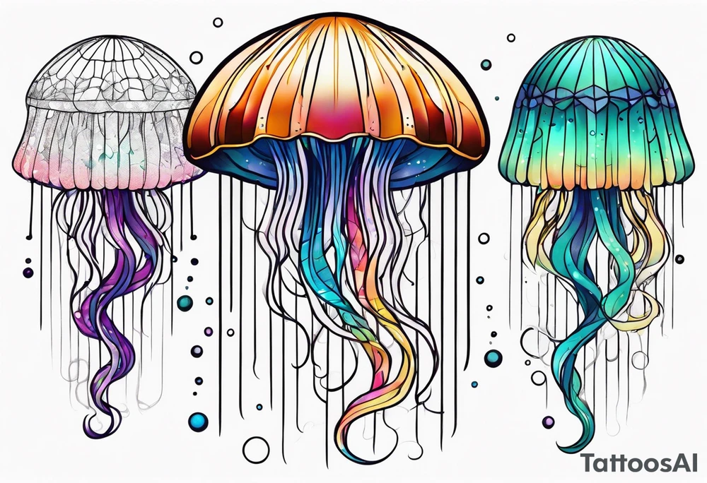 Jellyfish tattoo idea