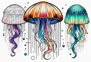 Jellyfish tattoo idea