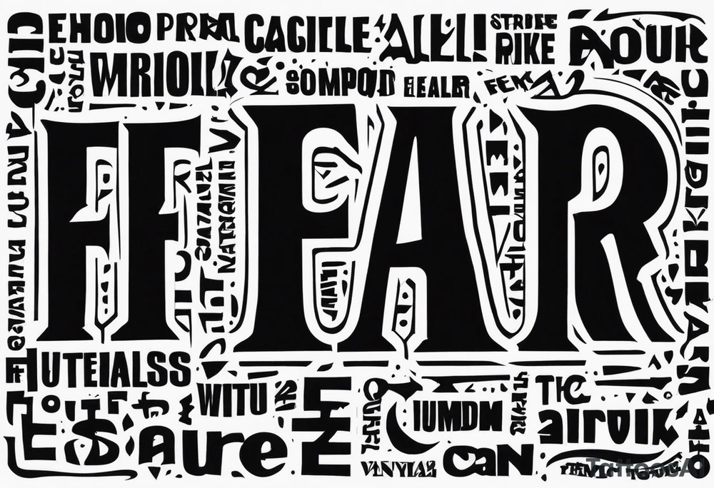 F.E.A.R tattoo idea