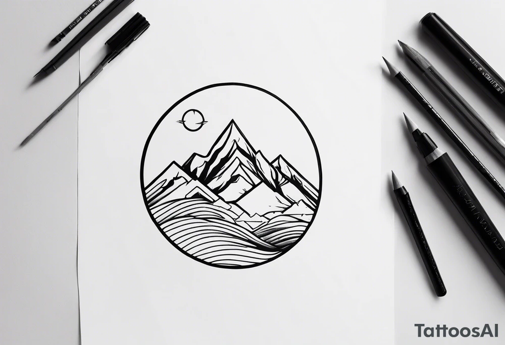 Move mountains tattoo idea