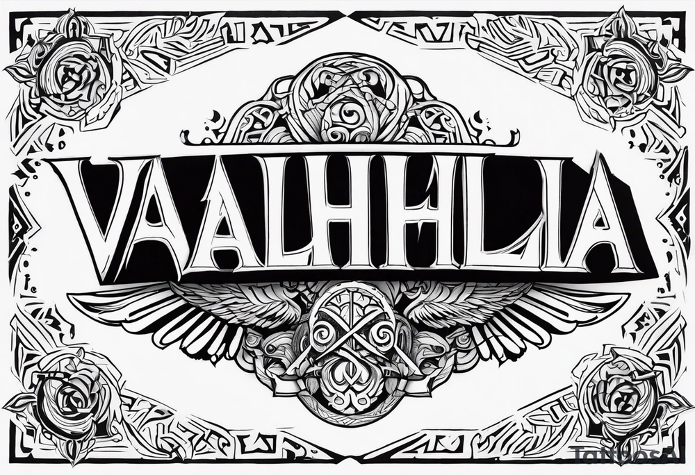 Valhalla tattoo idea