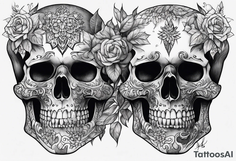 Skeleton tattoo idea
