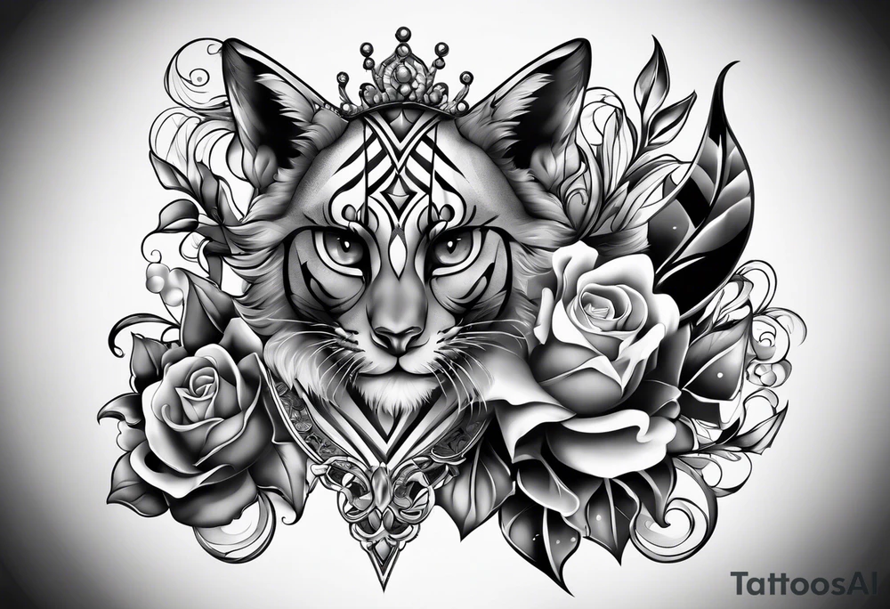 harlequin tattoo idea
