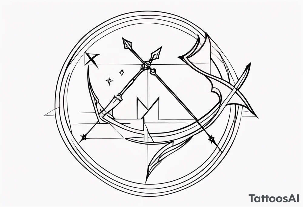 sagittarius tattoo idea