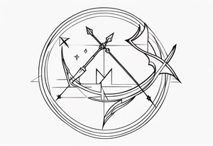 sagittarius tattoo idea