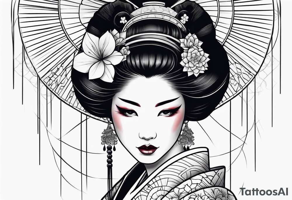 Geisha tattoo idea