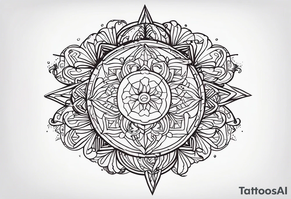 CM - AL - ER - EG tattoo idea