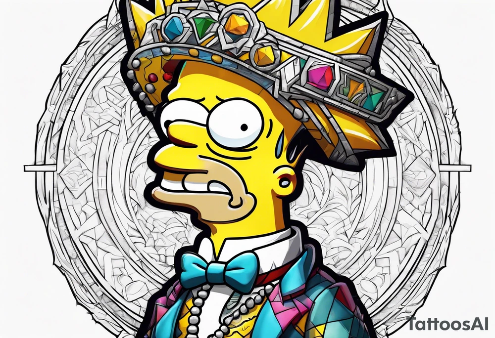 Bart Simpsons tattoo idea