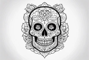 La muerte tattoo idea