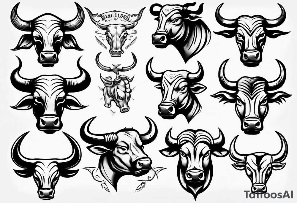 bull tattoo idea