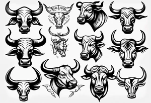 bull tattoo idea