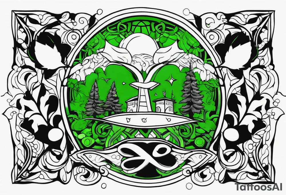 Green Day tattoo idea