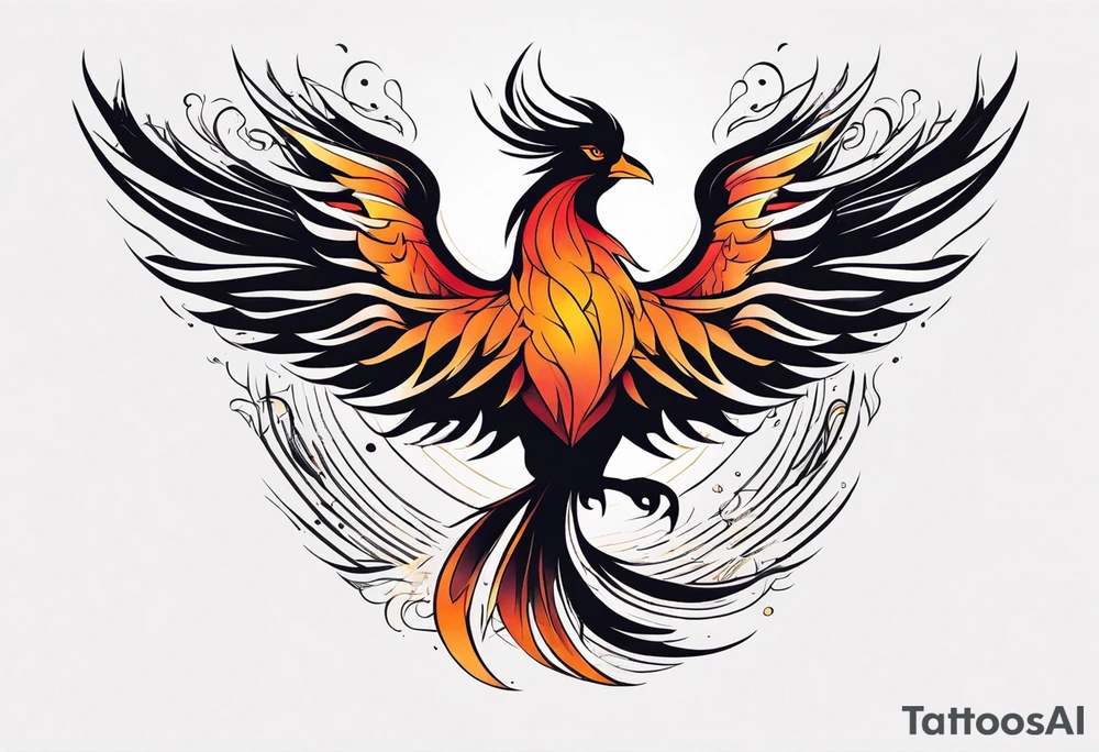 phoenix tattoo idea
