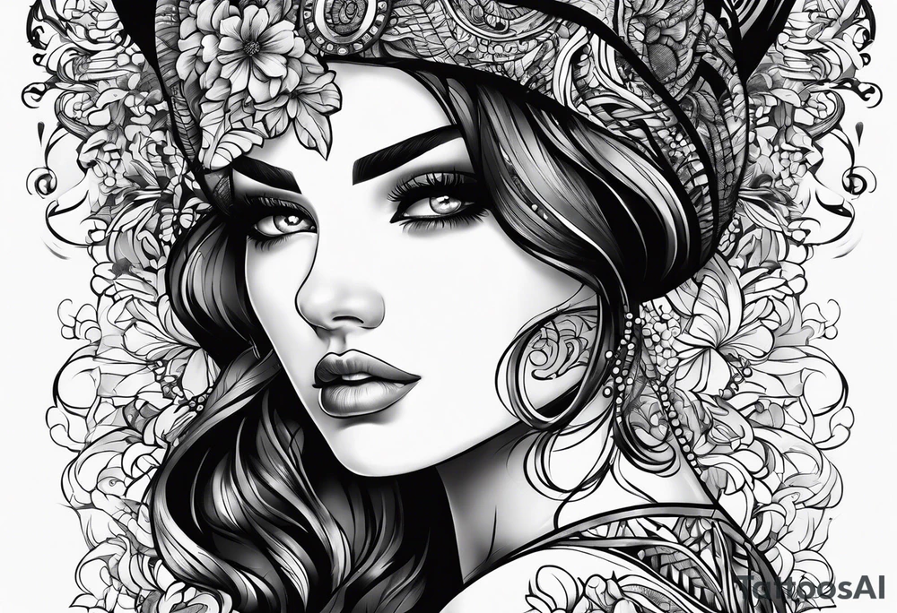 a shower tattoo idea