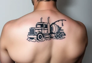 Tattoo for trucks, fishing and anime tattoo idea