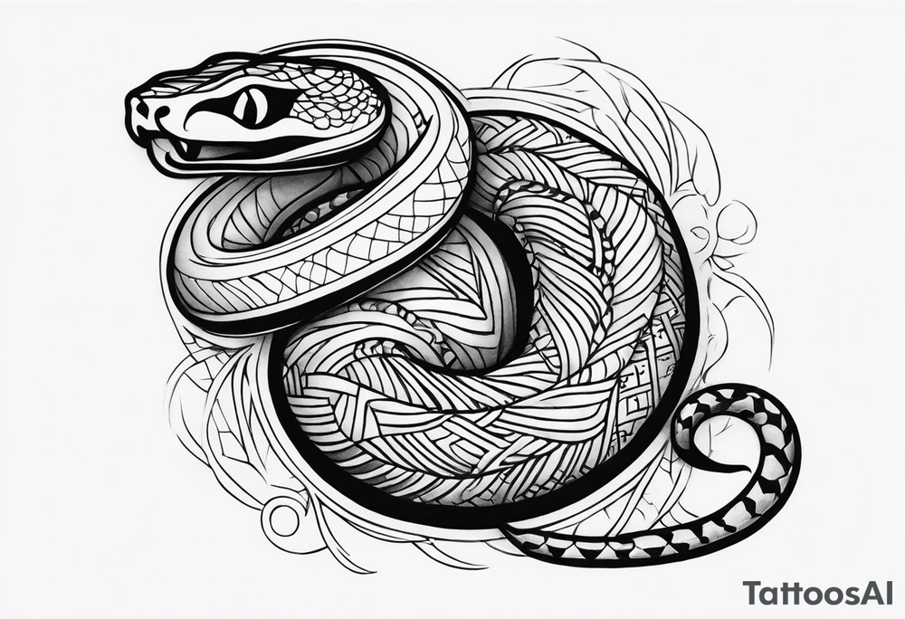 Snake tattoo idea