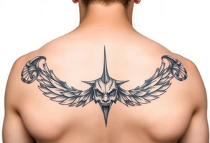 add foto and make caricature tattoo idea