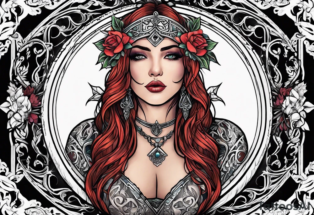 Pagan lover tattoo idea