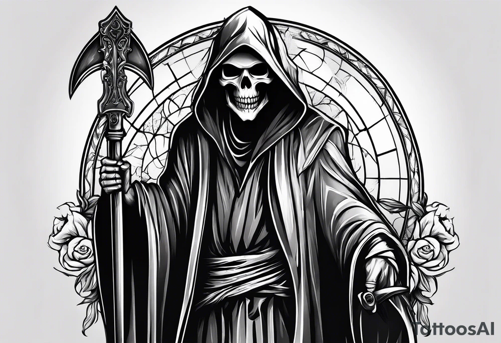 Grim reaper tattoo idea