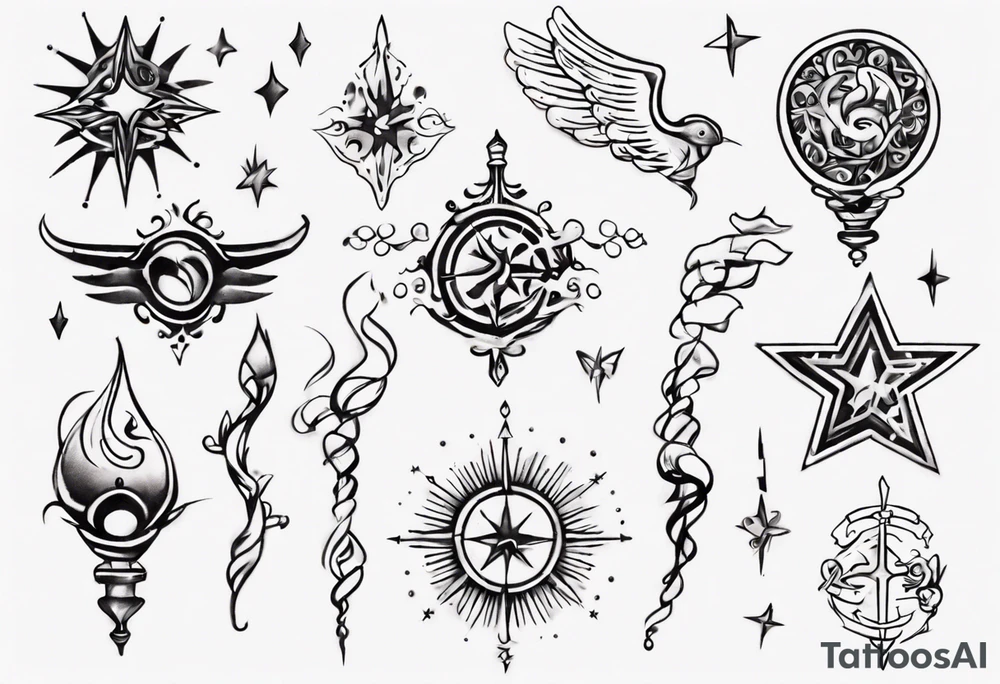 Tattoo about wishing and wishes coming true for wrist tattoo idea