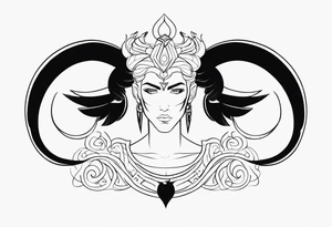 First born son, Aries tattoo idea