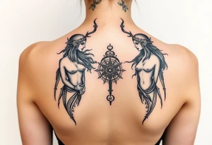 Goddesses Hecate and Freya tattoo idea