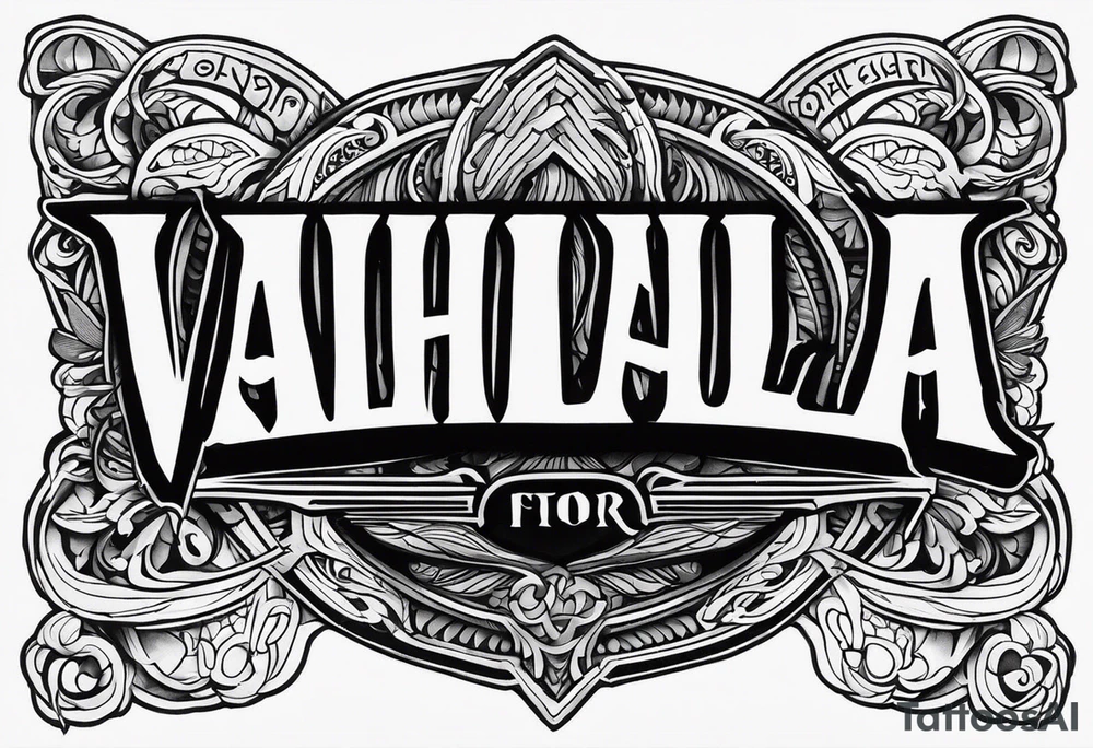 Valhalla tattoo idea