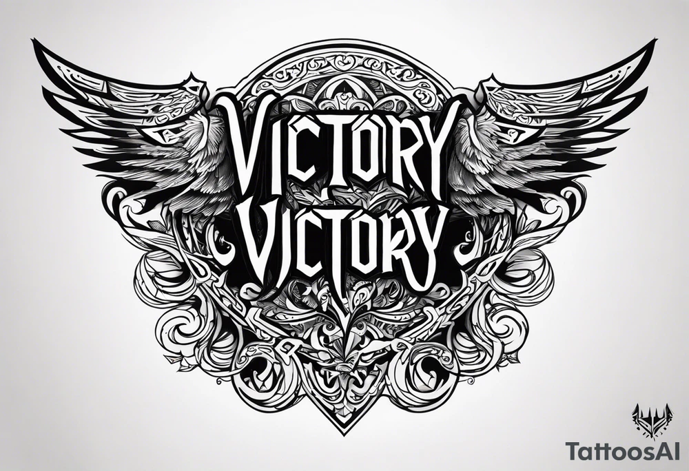 Victory or valhalla tattoo idea