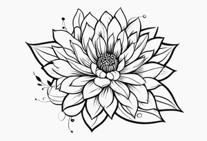 Floral Motif tattoo idea