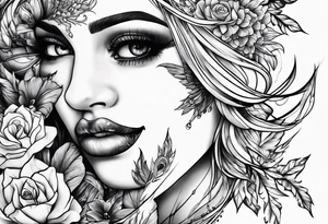 Memory of my best friend that died from drugs tattoo idea