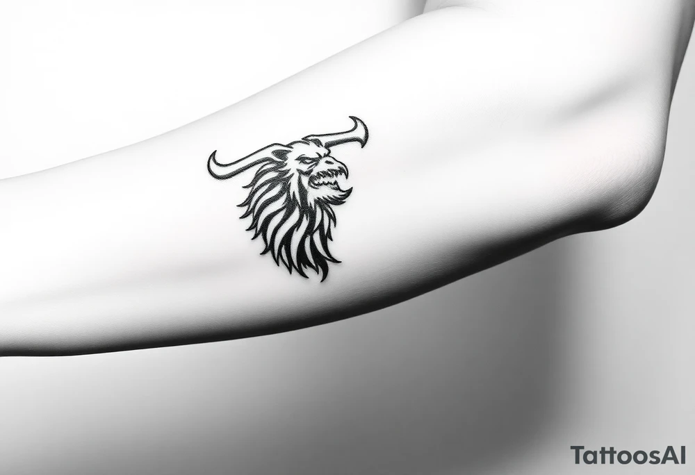 Nordic viking tattoo idea