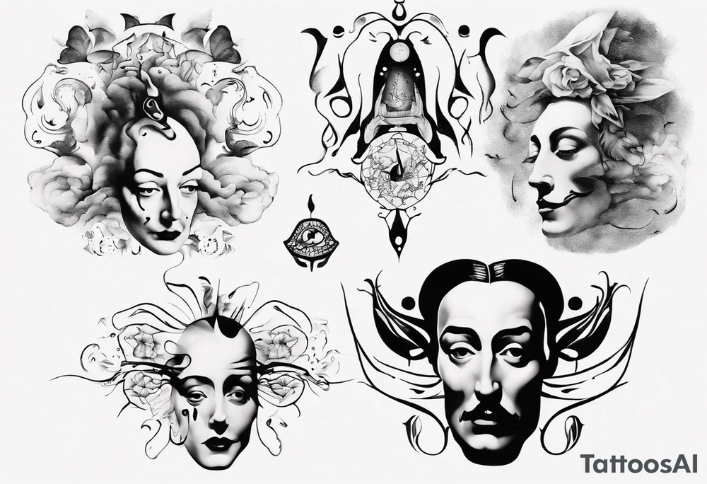 Dali’s dream tattoo idea