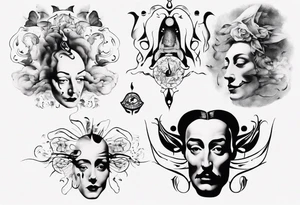 Dali’s dream tattoo idea