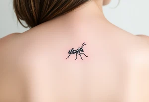 ant tattoo idea