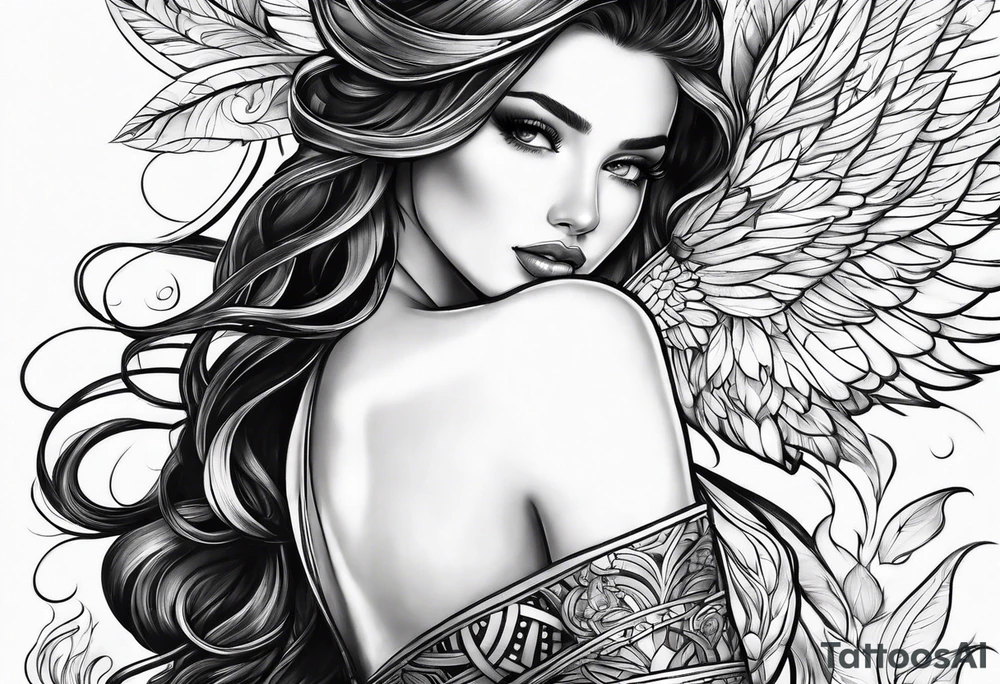 fine line
gentle
thin lines tattoo idea