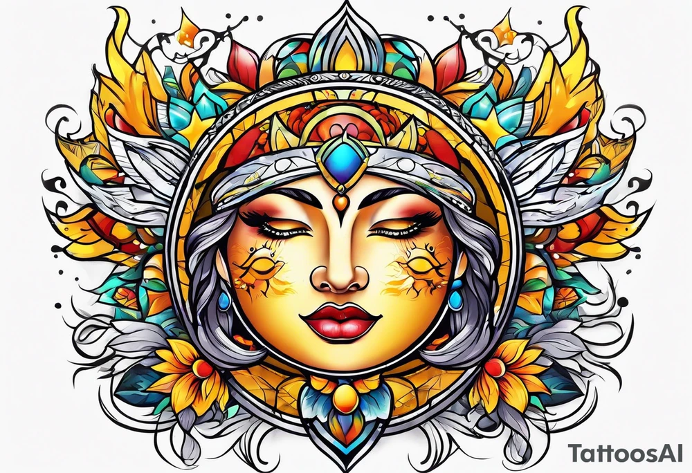 Sunshine tattoo idea