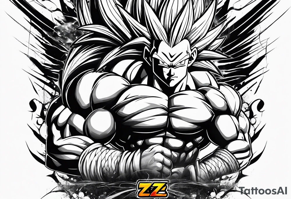 dragonball z tattoo idea