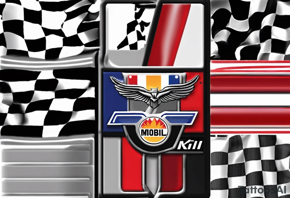 I’d like to have a half sleeve. Something race car related with a speedometer, modern race car(Cadillac Blackwing if possible), racing flag, turbo and maybe even a track. Not all of this is required but throwing out ideas. I would like Mobil 1 and the Blackwing logo to be included in design. I’ve tried to attach as many photos for ideas as possible. Open to your imagination as well. tattoo idea