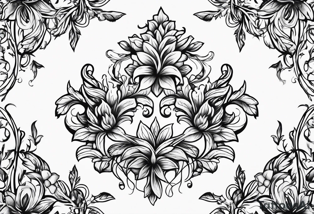 vines tattoo idea