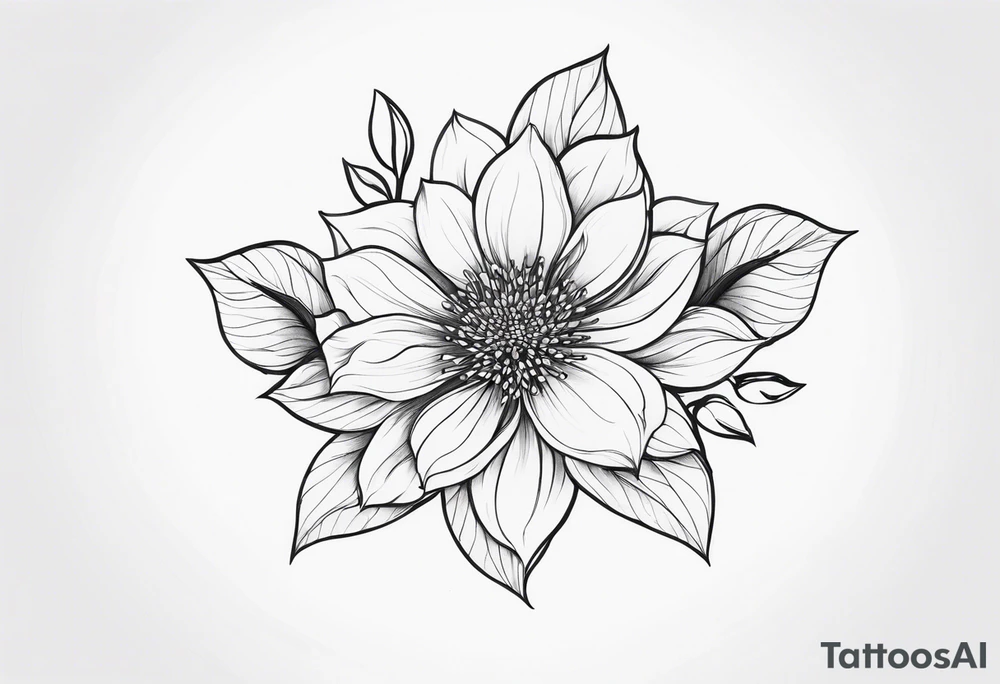 Flower back tattoo tattoo idea