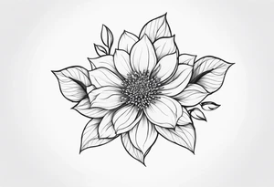 Flower back tattoo tattoo idea