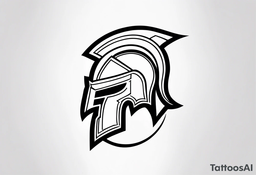Ancient spartan symbol tattoo tattoo idea