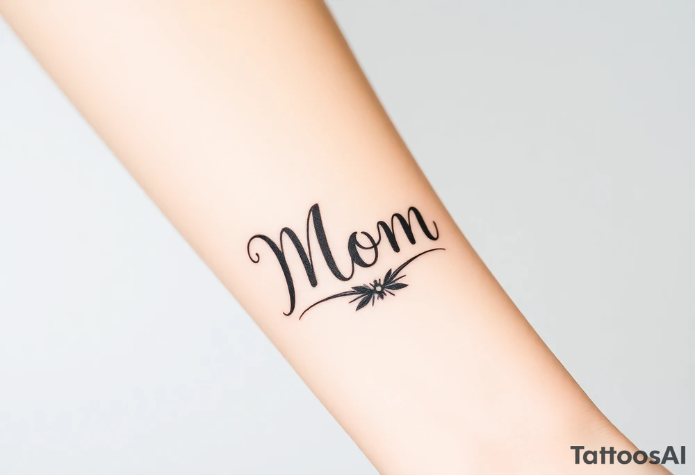 Mom tattoo idea