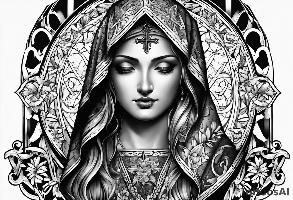 Catholic tattoo tattoo idea