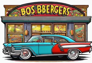 Bobs burgers Las Vegas tattoo idea