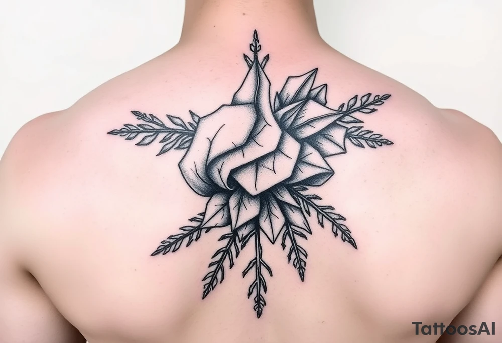 Nature tattoo inspired by shake the frost by Tyler childers tattoo idea
