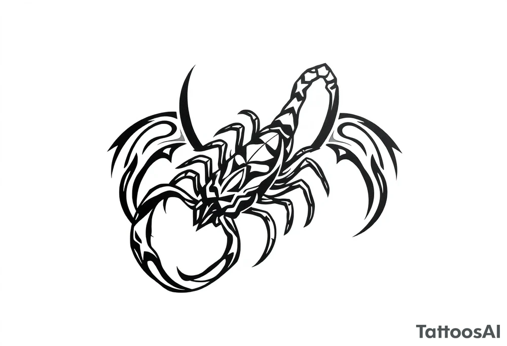 Scorpion tattoo idea
